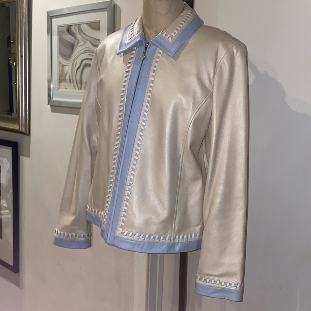 🔥EUC St John Sport Buttery Leather Coat/Jacket🔥